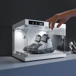 LED-Sneaker-Aufbewahrungsbox mit Fernbedienung – Eleganter Schuh-Organizer