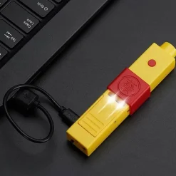 LED-Sturmfeuerzeug – wiederaufladbare Taschenlampe mit Fernaktivierung