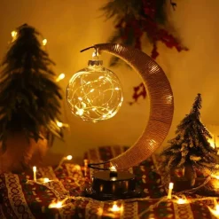 LED-Tischlampe – Dekoratives Nachtlicht für Zuhause