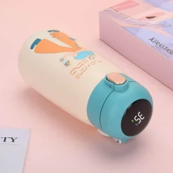 LED-Wasserflasche – Funky Thermosflasche mit Temperaturanzeige