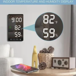 LED-Weckerspiegel - Touchscreen-Display