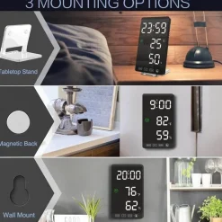 LED-Weckerspiegel - Touchscreen-Display