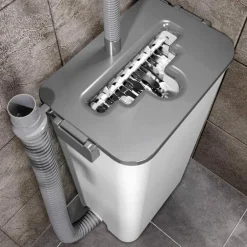 Leicht zu reinigender Nassmopp – kein Händetrocknen erforderlich