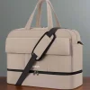 Leichte Reisetasche – Reisetasche mit großem Fassungsvermögen und abnehmbarem Riemen