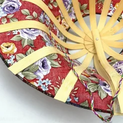 Leichte Sommermütze aus Bambus – süßer faltbarer Sonnenhut