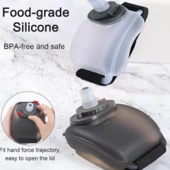 Leichte Trinkflasche zum Laufen – Outdoor-Wasserflasche fürs Handgelenk