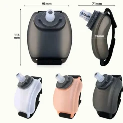Leichte Trinkflasche zum Laufen – Outdoor-Wasserflasche fürs Handgelenk