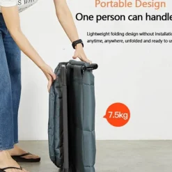 Leichter, tragbarer, klappbarer Liegestuhl – verstellbare Sitzgelegenheiten für den Außenbereich