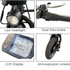 Leichtes elektrisches Handbike – tragbares Mobilitätshilfsgerät