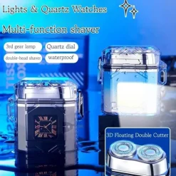 Leistungsstarker wiederaufladbarer Elektrorasierer - Cool Razor