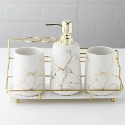 Leonardi Bathroom Accessories Set - Stylish Home Decor