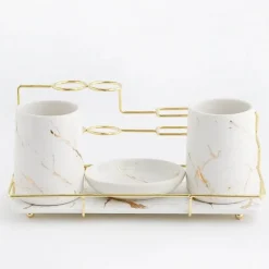 Leonardi Bathroom Accessories Set - Stylish Home Decor