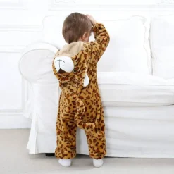 Leoparden-Baby-Kapuzenkostüm – Süßes Tier-Outfit