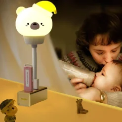 Leuchtende Baby-Nachtlampe – süßes Tierdesign