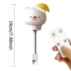 Leuchtende Baby-Nachtlampe – süßes Tierdesign