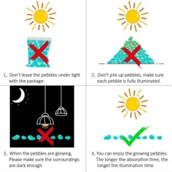 Leuchtende Gartenwegsteine ​​– Leuchtende Landschaftsdekoration