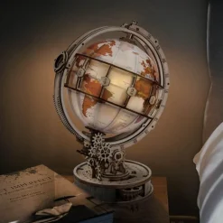 Leuchtendes 3D-Globus-Puzzle – im Dunkeln leuchtendes Lernspielzeug