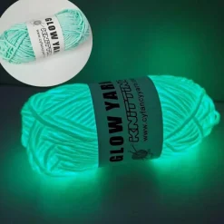Leuchtendes Strickgarn – Sparkle Glow Crafting Yarn
