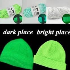 Leuchtendes Strickgarn – Sparkle Glow Crafting Yarn