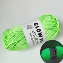 Leuchtendes Strickgarn – Sparkle Glow Crafting Yarn