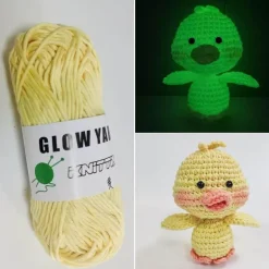 Leuchtendes Strickgarn – Sparkle Glow Crafting Yarn