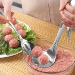 Löffel zum Formen von Fleischbällchen – Antihaft-Küchenwerkzeug für einfaches Kochen
