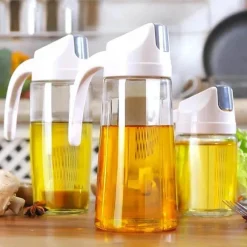 Ölflasche mit automatischer Öffnung – Gewürzspender für die Küche