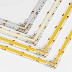 L-förmiger LED-Streifenverbinder - Transparenter Lichtstreifenverbinder