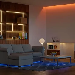 L-förmiger LED-Streifenverbinder - Transparenter Lichtstreifenverbinder