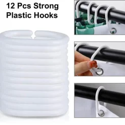 Liberianisches Mädchen Duschvorhang - Lebendiges Badezimmerdekor