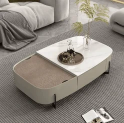 Lift-Up Coffee Table - Stylish Storage Solution