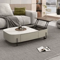Lift-Up Coffee Table - Stylish Storage Solution