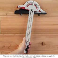 Lineal für die Holzbearbeitung – Präzisions-Layout-Messwerkzeug