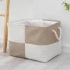 Linen Storage Basket - Stylish Home Organizer