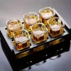 Liswell Whiskygläser – 6er-Set Premium-Kristallgläser
