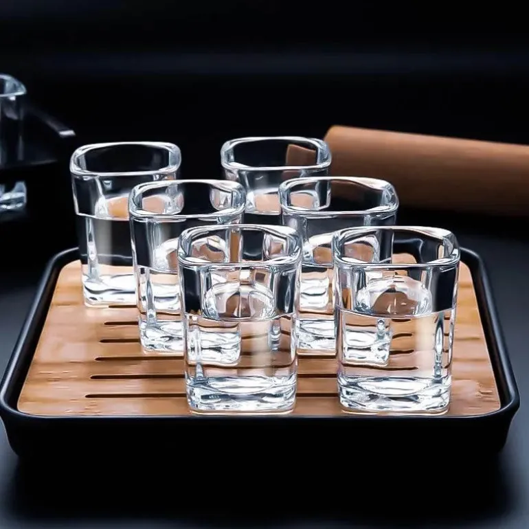 Liswell Whiskygläser – 6er-Set Premium-Kristallgläser