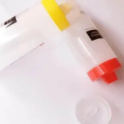 4-Loch-Quetschsaucenflasche zum Dekorieren von Ketchup, Cremes und Kuchen