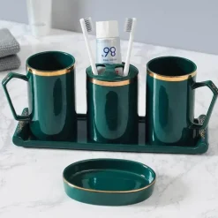 Lombardia Bathroom Accessories Set - Stylish Home Décor Essentials