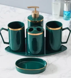 Lombardia Bathroom Accessories Set - Stylish Home Décor Essentials