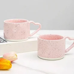 Love Handle Tasse - Keramik Valentinstag Kaffeetasse