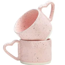 Love Handle Tasse - Keramik Valentinstag Kaffeetasse