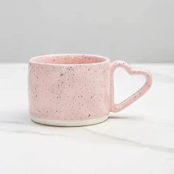 Love Handle Tasse - Keramik Valentinstag Kaffeetasse