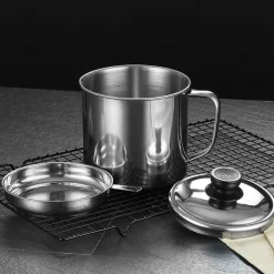 Ölspender aus Edelstahl - Speiseölabscheider