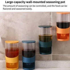 Ölspender zur Wandmontage – Aufbewahrungsorganizer für die Küche