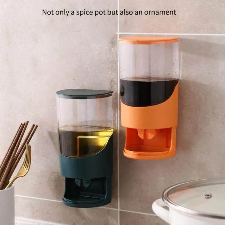 Ölspender zur Wandmontage – Aufbewahrungsorganizer für die Küche