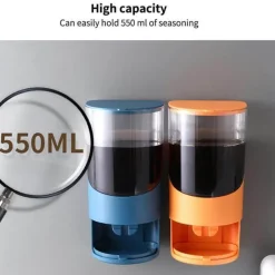 Ölspender zur Wandmontage – Aufbewahrungsorganizer für die Küche