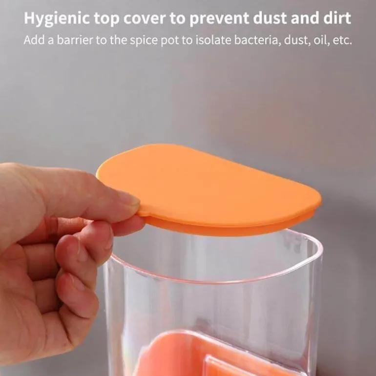 Ölspender zur Wandmontage – Aufbewahrungsorganizer für die Küche