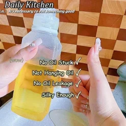 Ölspenderflasche – leicht zu drückendes Küchenwerkzeug