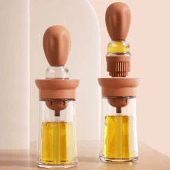 Ölspenderflasche aus Glas - Soßen- und Dressingbehälter