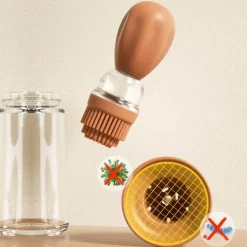 Ölspenderflasche aus Glas - Soßen- und Dressingbehälter